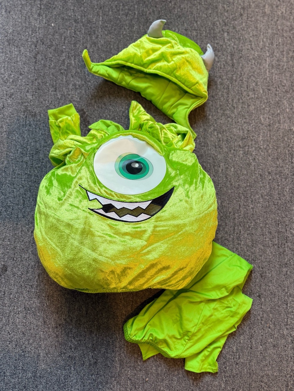 MONSTERS INC. - Mike Wazowski - Halloween Costume - Size Toddler 4T